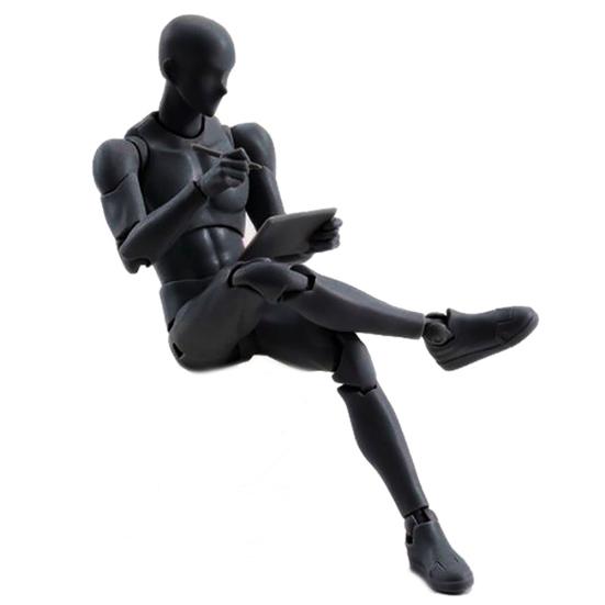 DIY Drawing Sketch Male Female Movable Doll Action Figure Archetype Body Model