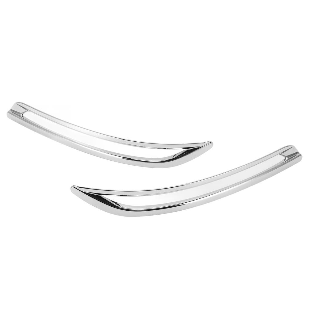 2 ST Bakre Dimljus Trim Dekorationsskydd Glänsande Silver Anti-blekning Ersättning för XC60 2018‑2020