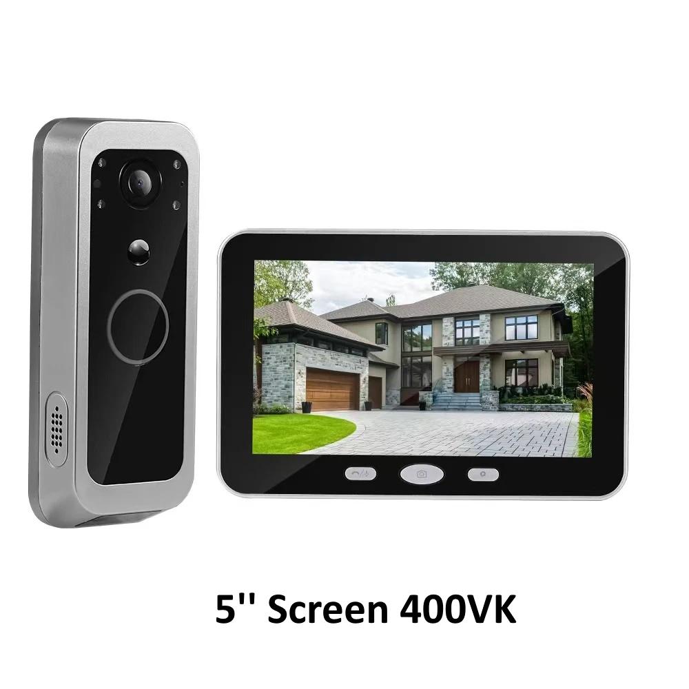 2.4GHz Wireless Video Intercom Doorbell Camera Smart High-definition Visual Monitoring Two-Way Intercom Door Bell