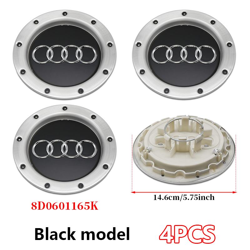 4Pcs 146mm 9-Hole ABS Wheel Center
