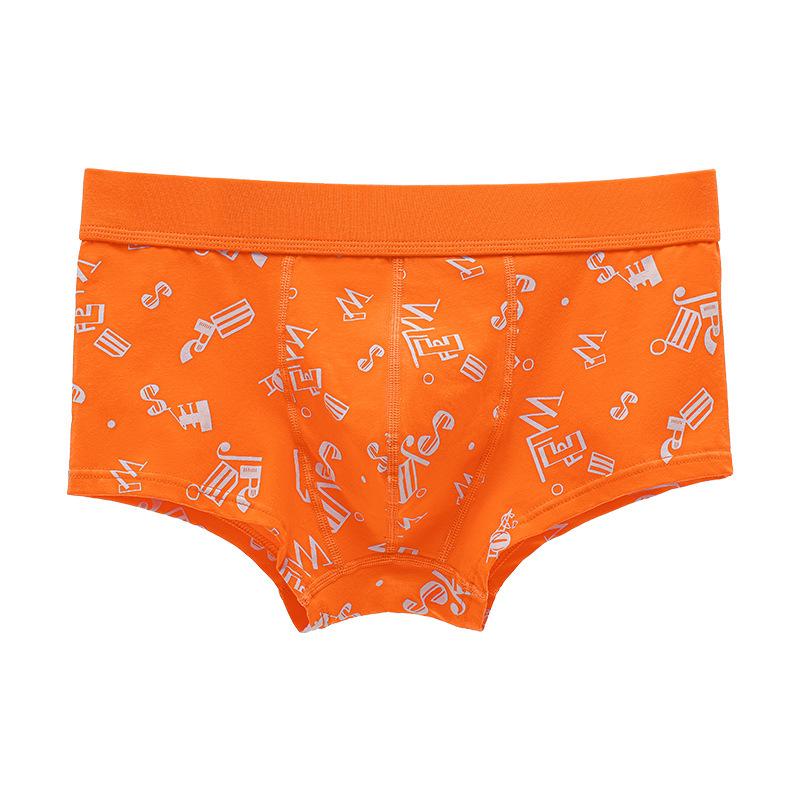 Herren Trendy Baumwoll-Boxershorts - Bedruckte Sporthosen