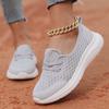 Mesh Casual Soft Sole Lightweight Running and Sports Women Shoes Comfortable Breathable Flat Bottomed Outdoor Fitness Shoes