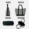 [Porter] Boyfriend Tote Chambray Tote Bag L 877-18539 Black