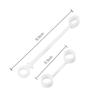 2 pezzi Silicone Anti-Smarrimento Copertura Protezioni Manicotto Custodia Supporto Convertitore Cavo Cinghia Laccio per Vari Adattatori di Ricarica