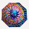 1pc Spider Web Automatic Open/Close Umbrella, Windproof, Folding Compact Umbrella with Lightweight Design for Women/Men177