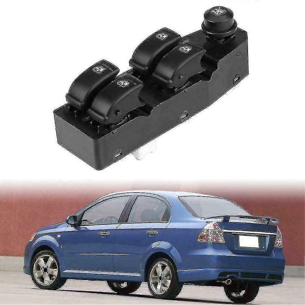 Car Left Hand Driver Side Window Switch Compatible With Chevrolet Aveo Pontiac