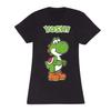 Nintendo Super Mario Yoshi Pose T-Shirt Fitted T-Shirt