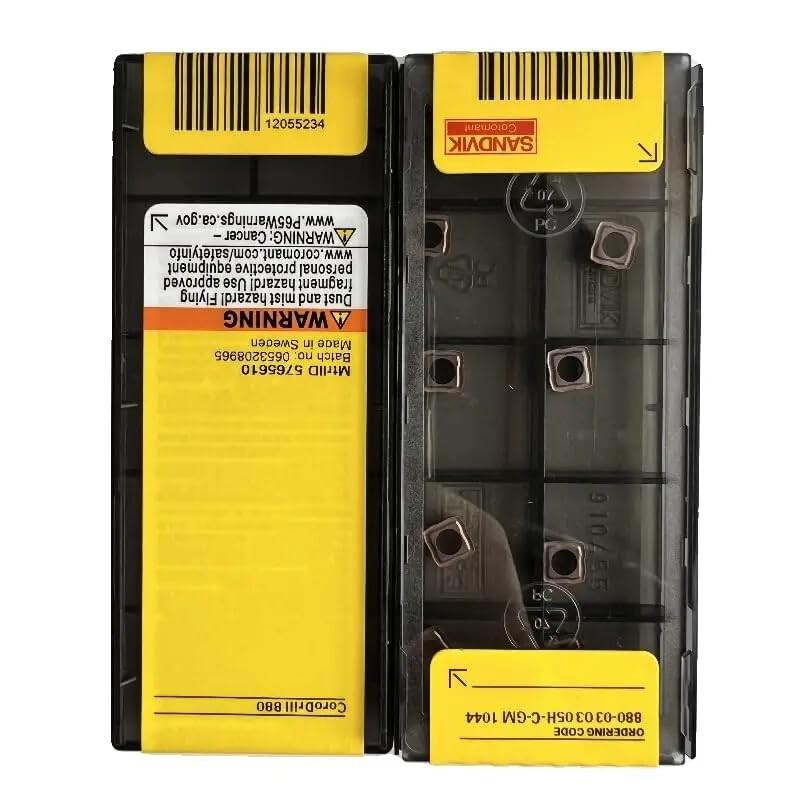 Original Sandvik / 880-030305H-C-GM 1044 /Carbide CNC Blade 10 PCS