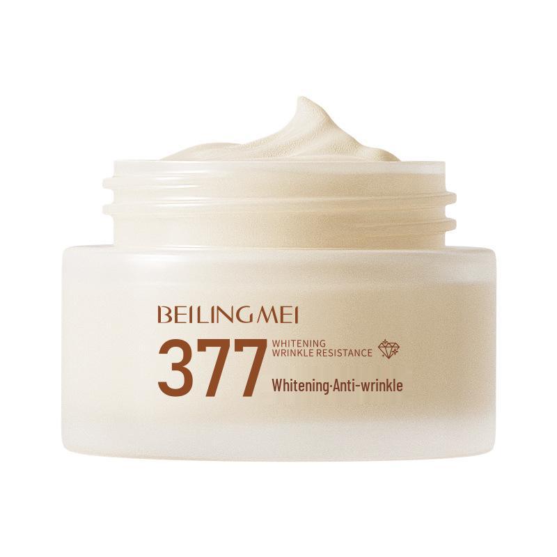 377 Whitening & Anti-Wrinkle Nourishing Cream - Freckle Remover & Skin Brightening Emulsion for Hydration & Firmness.