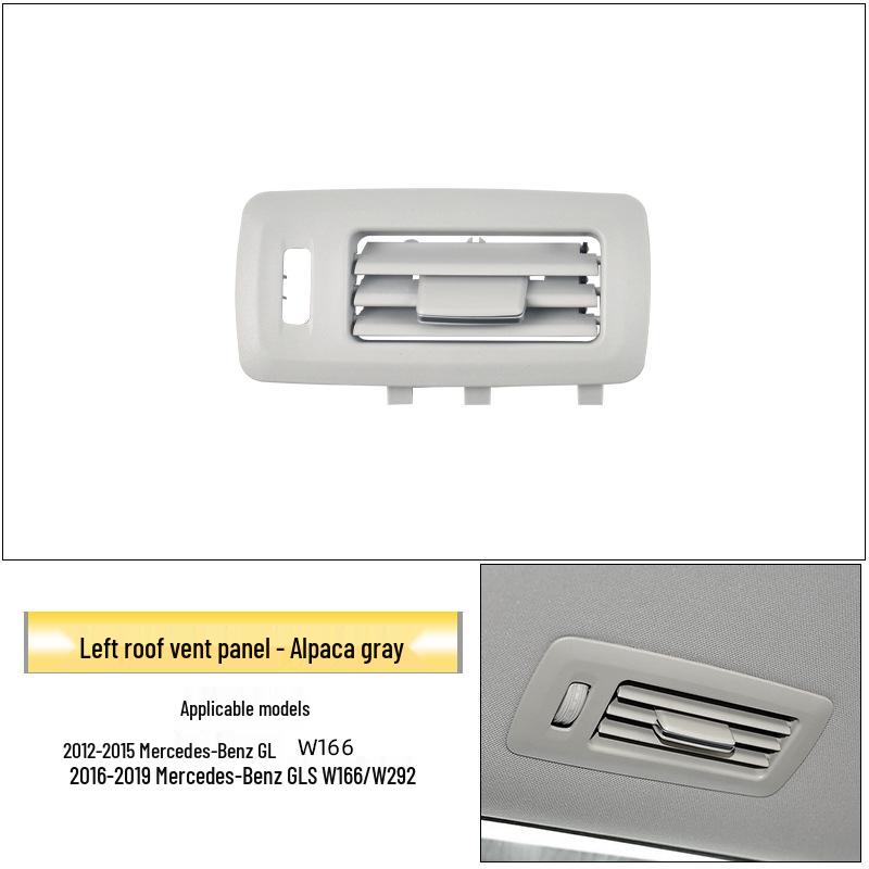 Mercedes-Benz ML/GL/GLE300/GLS350 W166 Kryt mřížky ventilace klimatizace na B-sloupku střechy