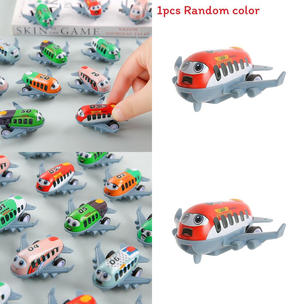 Simulation Mini Alloy Inertia Airliner Children Toys For Developmental Play