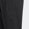 Adidas Pure Color Slim-Fit Woven Cropped Casual Pants Men Bottoms Black JE6670