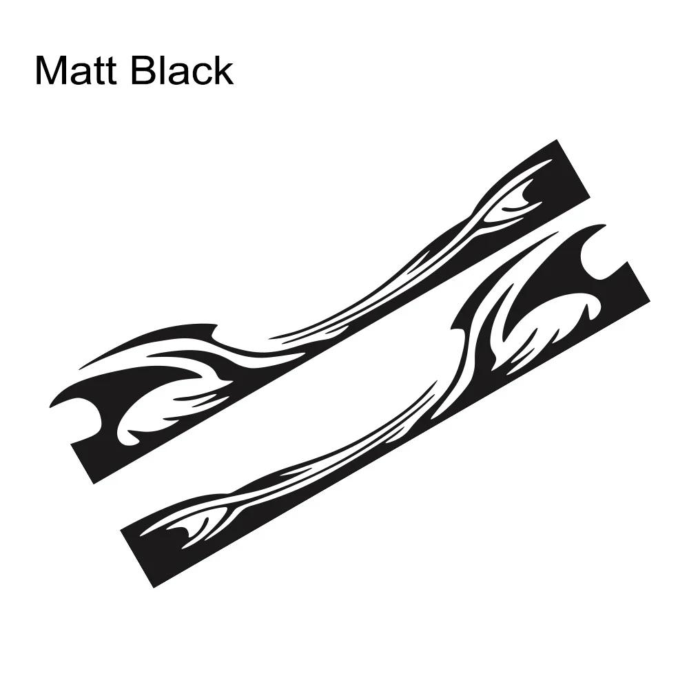 2PCS Wave Graphic Car Body Side Stickers Racing Sports Stripes Vinyl Decals Waterproof Car DIY Decoration Stickers Accessories