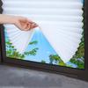 Pleated Window Blinds Temporary Window Shades Cordless Light Filtering Pleated Paper Shades Room Darkening Blind for Home Office