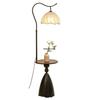 Adjustable Retro Orange Crescent Floor Lamp for Living Room, Bedroom, or Sofa Corner