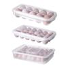 10/18/34 Griglie Contenitore per Uova con Coperchio Frigorifero da Cucina Contenitore per Uova Contenitore per Uova Vassoio Organizzatore per Uova da Frigorifero