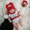Cute 20cm Full Solid Silicone Reborn Baby Girl Dolls Pascale Soft Elastic Stretchable Newborn Babies Doll Realistic Simulation Boy Dolls for Kids Gift