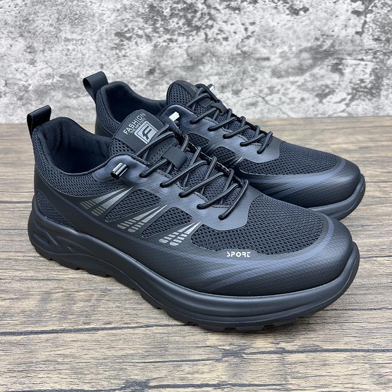 2025 Summer New Breathable Mesh Shoes Men's Soft-soled Outdoor Casual Shoes Non-slip Sports Running Shoes