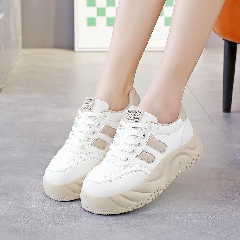 Board Shoes Women's New Spring and Autumn Thick Sole Original Niche Casual Versatile Sports