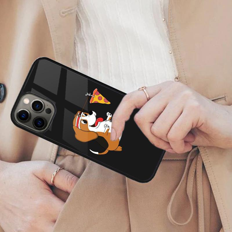 

Beagle Dog Cute Cartoon Magnetic Phone Case For APPLE iPhone 17 Air 16 14 13 12 Pro Max 15 Plus Wireless Charge MagSafe Cover iPhone 14