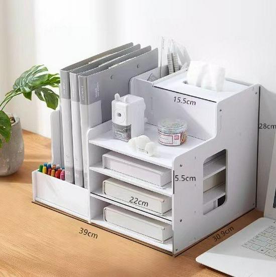 Wall-Mounted Triangular Corner Shelf Rack - Multi-Layer Kitchen Storage Bookshelf