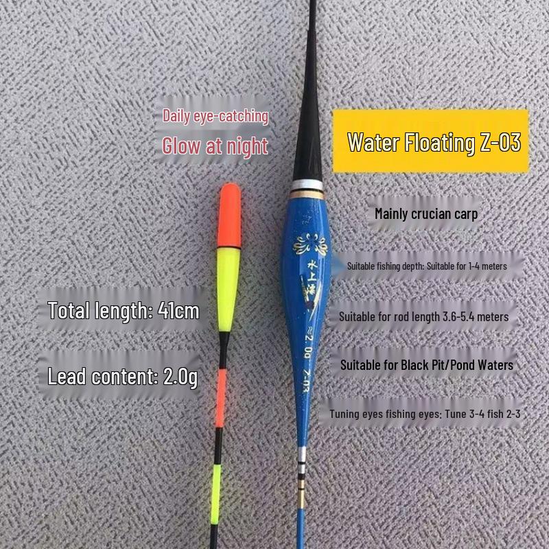 Color-Changing Luminous Electronic Fishing Float: Eye-Catching, Super Bright for Night Fishing In Thick Waters - Ideal for Carp and Big Fish.