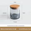 Mongolian Yurt Glass Candle Cup with Lid – DIY Scented Soy Wax Container Candlestick