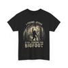 I Found Jesus Still Looking Bigfoot Funny Shirt