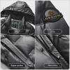 2024 Men's Winter White Duck Down Hooded Jacket - Thickened, Mid-Length, Casual Business Wear