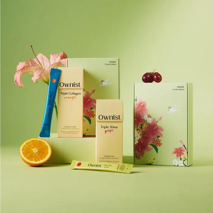 

[Издание Ownist для сада] Синергия для кожи (Тройной коллаген + Тройной блеск) 2 штуки на 1 месяц