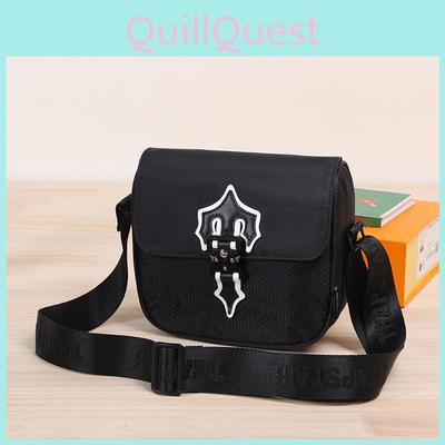 Borsa a tracolla compatta in stile urbano in tessuto Oxford Design elegante vari colori