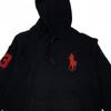 Polo Ralph Lauren FW23 Logo Hoodie Men Sweatshirt Black 710692773-002