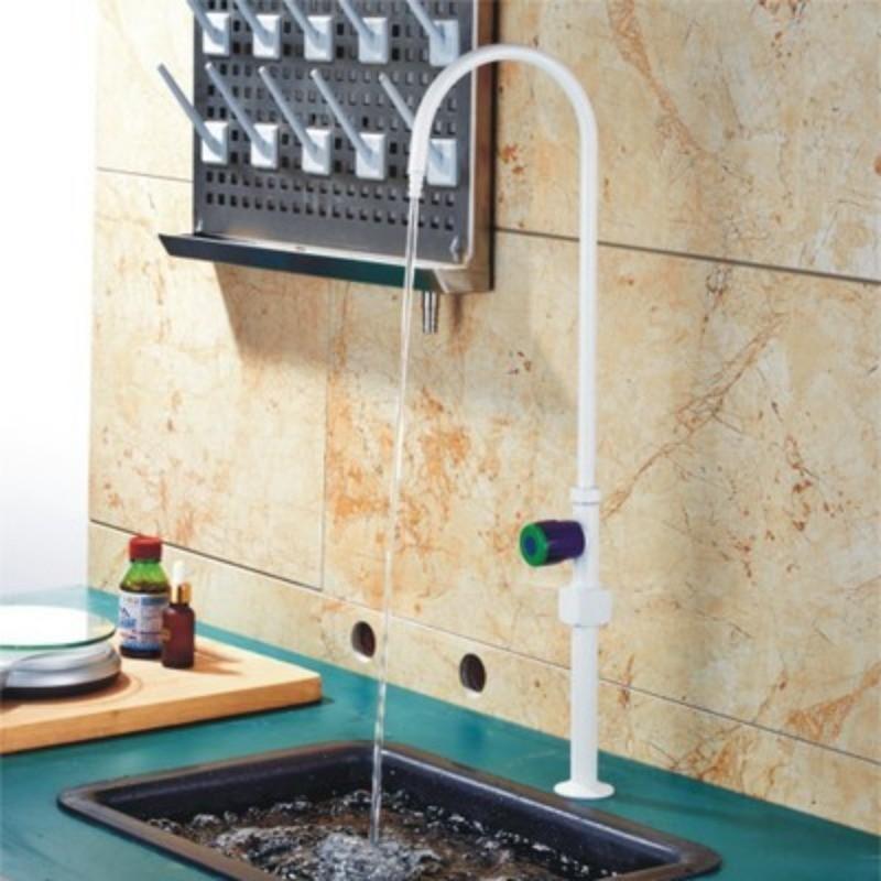 Higher Teaching Embedded Water Faucet Laboratory Copper Spray Plastic Faucet Universal Education Triple Faucet