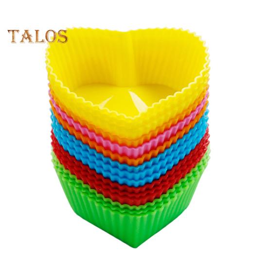 40 Pcs Lunch Box Dividers Set Reusable Silicone Cupcake Liners Baking Muffin Cups Heat Resistant Divider Cups for Lunchbox Bento Box