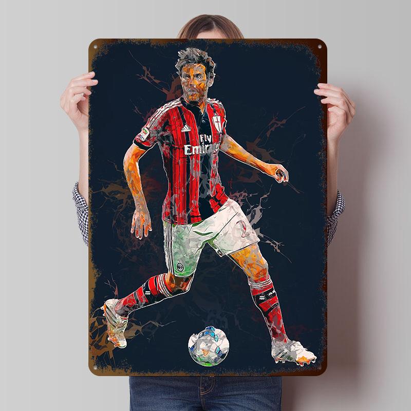 KaKa Tinplate Poster Customized Wall Art Vintage Metal Signs Retro Tin Plaque for Home Decor Living Room Decoration Gaming House