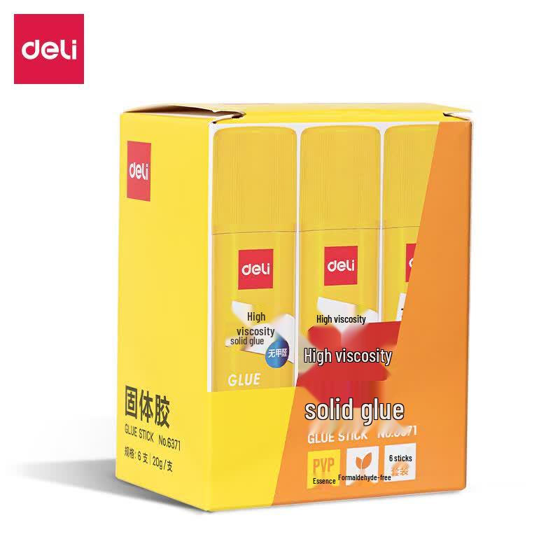 Клей-карандаш Deli Solid Glue 6371 белый