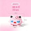 Micro Building Blocks Charmander Pikachu Action Figures Gengar Mini Bricks Model Diy Puzzle Toy For Kids Toys Gift