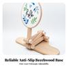 Adjustable Cross-Stitch Stand 360° Rotatable Embroidery Hoop Holder Handsno-Hand