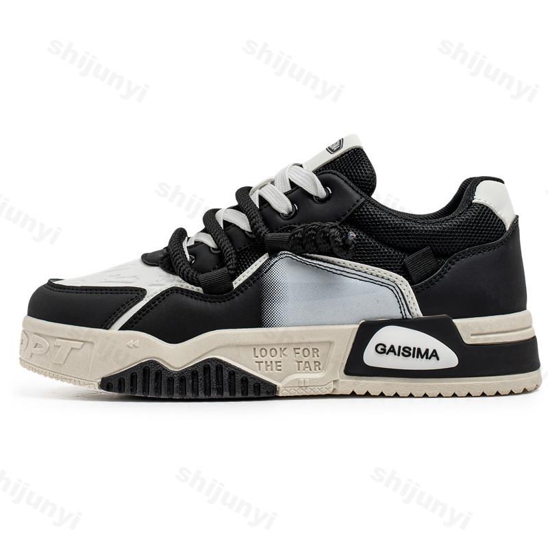 Fashion Spring New Men 2025 Breathable Fashion Trend Versatile Casual White Shoes Outdoor Sports Comfortable Lightweight Chunky Sneakers