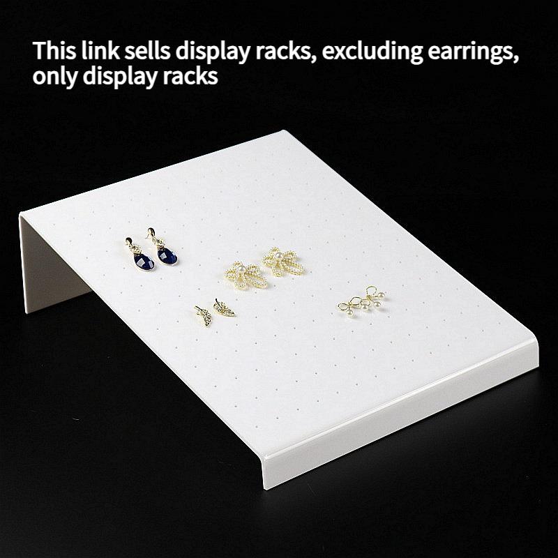 Multi Functional Transparent Acrylic Display Stand Perforated Jewelry Display Stand Earring Multi-layer Storage Stand Organic Glass Display Board