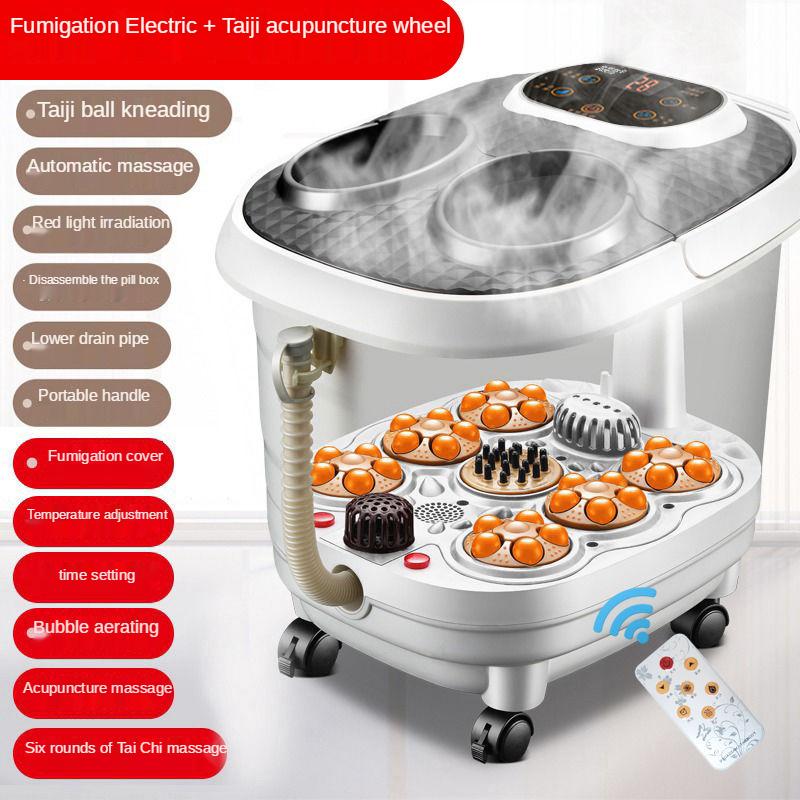

Thuis Automatische Voet Inweken Emmer Elektrische Verwarming Voetbad Massage Pedicure Wastafel Voet Wastafel