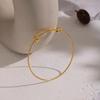 Yori Stainless Steel Knotted Sliding Bracelet for Women Non Tarnish Arrivals Fashion Gold Color Jewelry Accessories