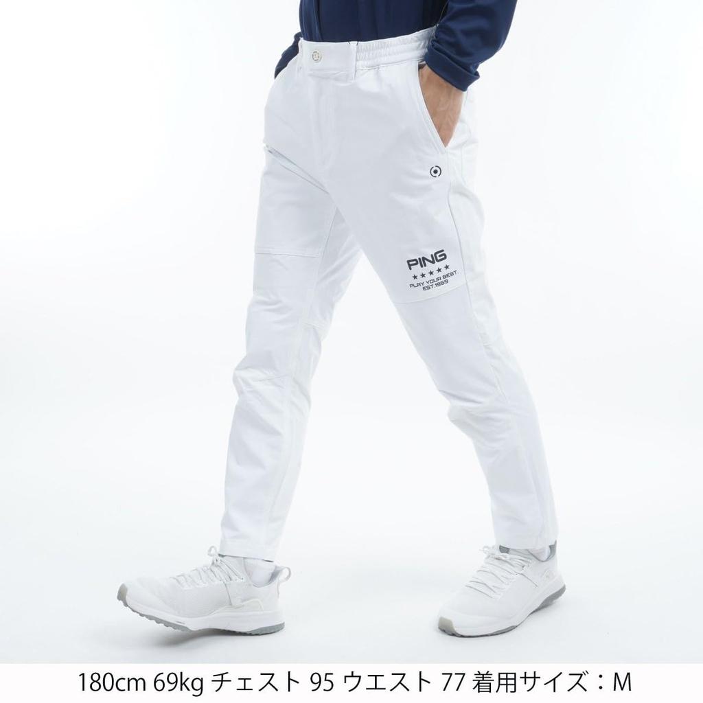 Tapered Pants Golf S [Pin Apparel] Men's (Stretch/CORDURA) / / 621-4231811 030_White