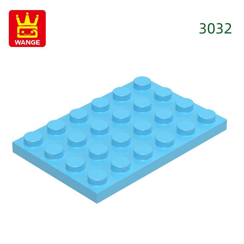 Non-Toxic 31Pcs/Lot 3032 4X6 Basic Plate Board Building Blocks Moc Parts Compatible With Bricks Educational Children'S Toys Gift Box
