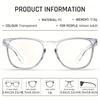 1 Pair Stylish Safety Glasses Clear Anti-Fog Anti-Scratch Anti-blue Protective Glasses For Men And Women Eyewear Accessories