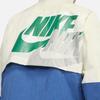 Nike Sportswear Lightweight Retro Colorblock Logo Print Woven Jacket Men Outerwear Beige Blue DV3313-244