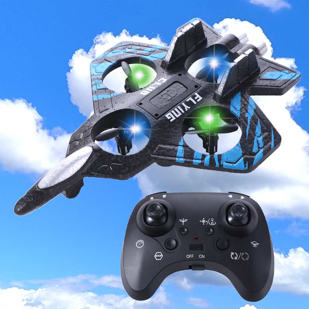 EPP Foam Remote Control Foam Fighter Gravity Sensing RC Hobby Jet Plane  Boys Baby Girls