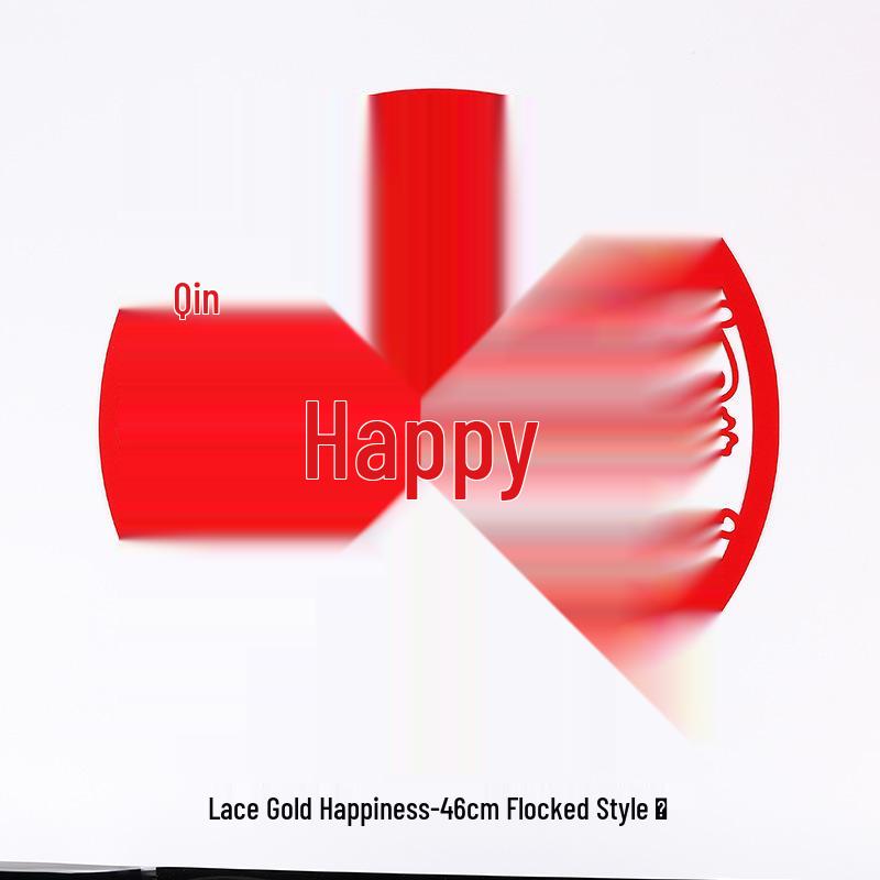 Double Happiness Festive Car and Wedding Room Decoration Stickers