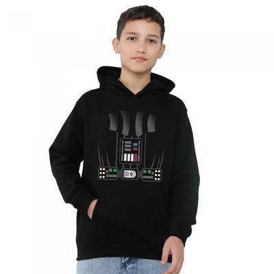 Childrens/Kids Darth Vader Costume Hoodie