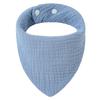 Muslin Baby Infant Cotton Bib Solid Color Scarf Feeding Saliva Towel Bandana Burp Cloth Boy Girl Babies Accessories Newborn